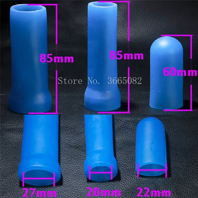 S/M/L Silicone Sleeves for Vacuum Cup Extender Penis Clamping Kit for Penis Enlargement/ Extender/Stretcher Replacement