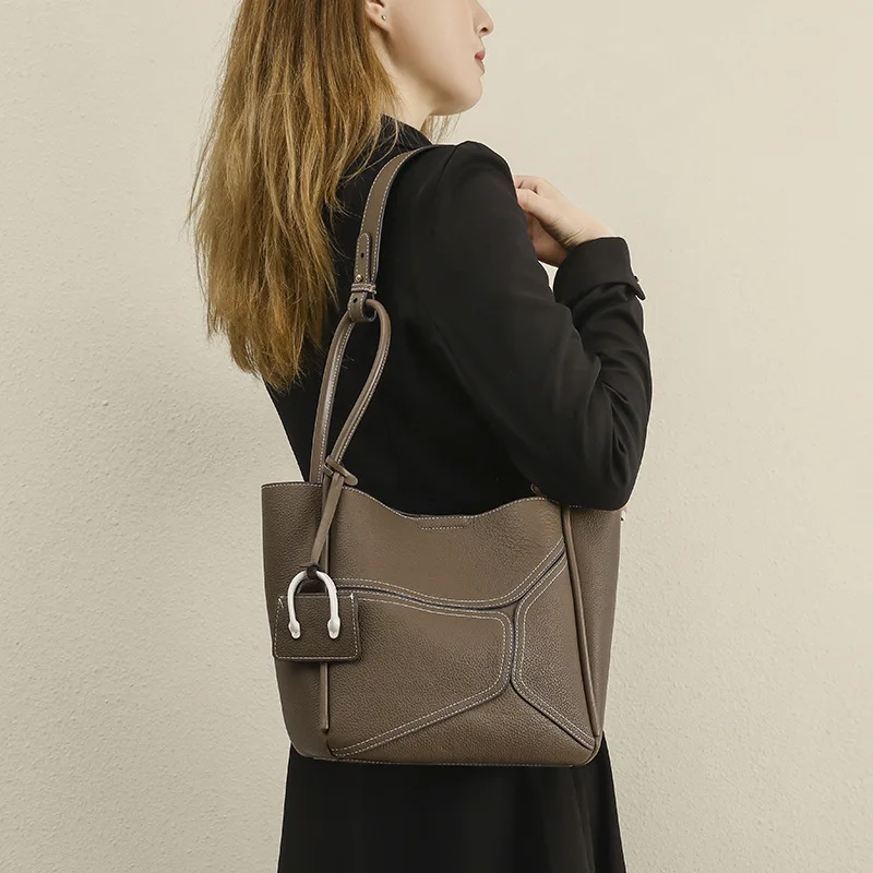 Handbags Bags for Women Shoulder Bag Hand Bags for Women Leather Women's Bag Patchwork Style Cowhide Crossbody Bag Fashion