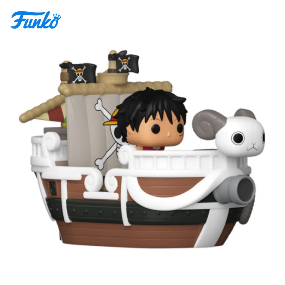 

Funko Bitty Pop Ride: One Piece - Going Merry with Luffy - New Year Gift - Great Gift for Friends and Family for Christmas, New Year, and Birthdays, Pop Culture Decoration, Birthday Gift, Comic Book Collectible, Officially Licensed Merchandise, Premium Co
