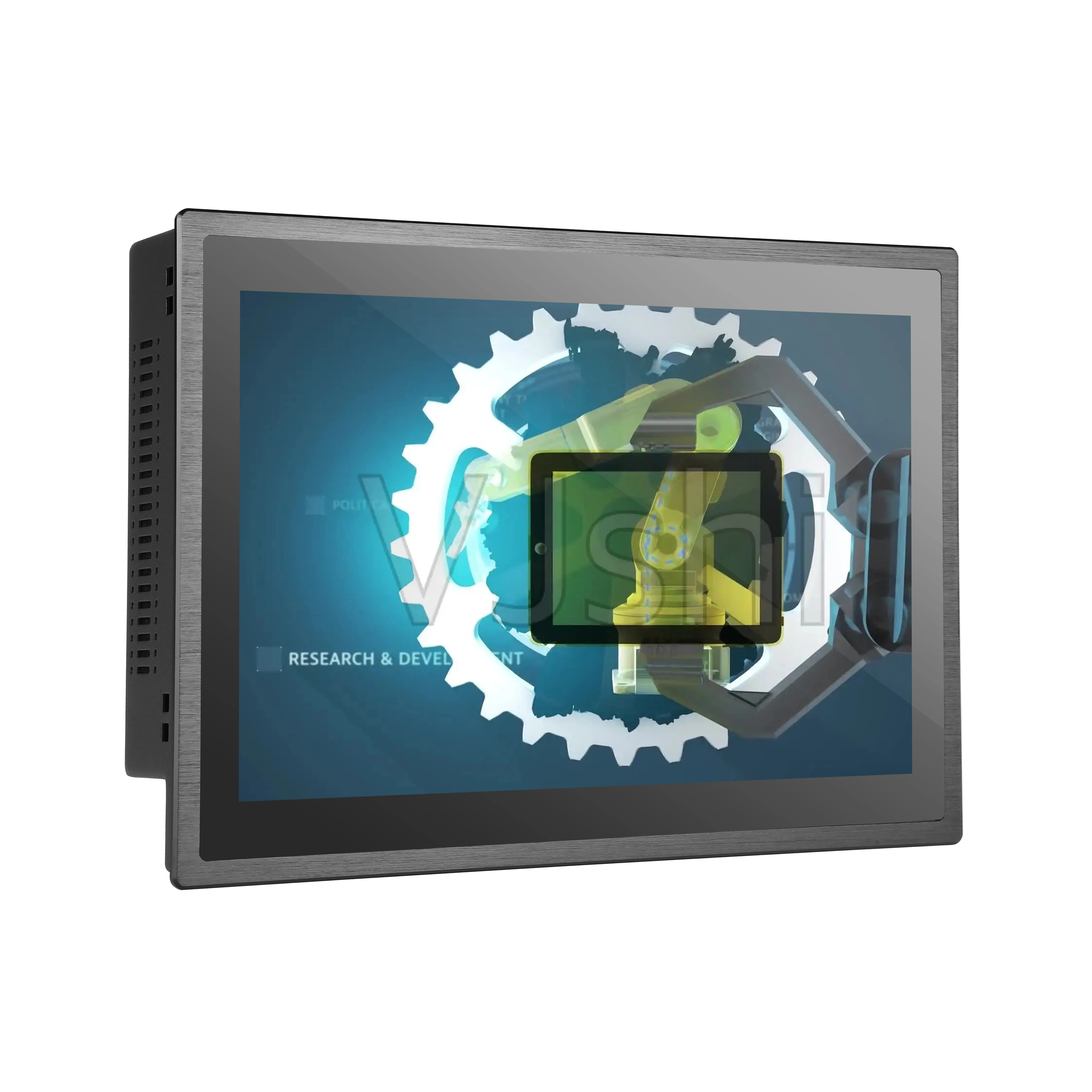 10/10.1 Inch Industrial Panel PC Fanless J1900 I3 I5 I7 IP65 Panel Mount PCAP Touch Core Industrial Panel Computer