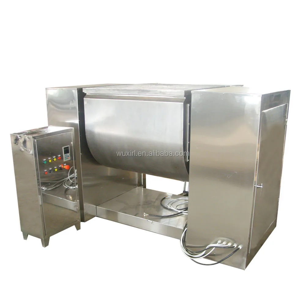 CE Industrial Stainless Steel Cake Dough Mixing Machine Bread Wheat Flour Sigma Blender Food Powder Double Z Arm Mixer
