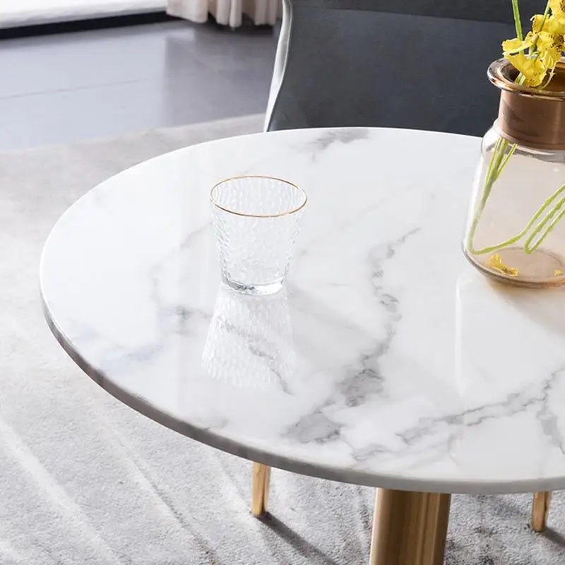 Modern simple slate negotiation table and chair combination negotiation guest rest reception sales office balcony rest