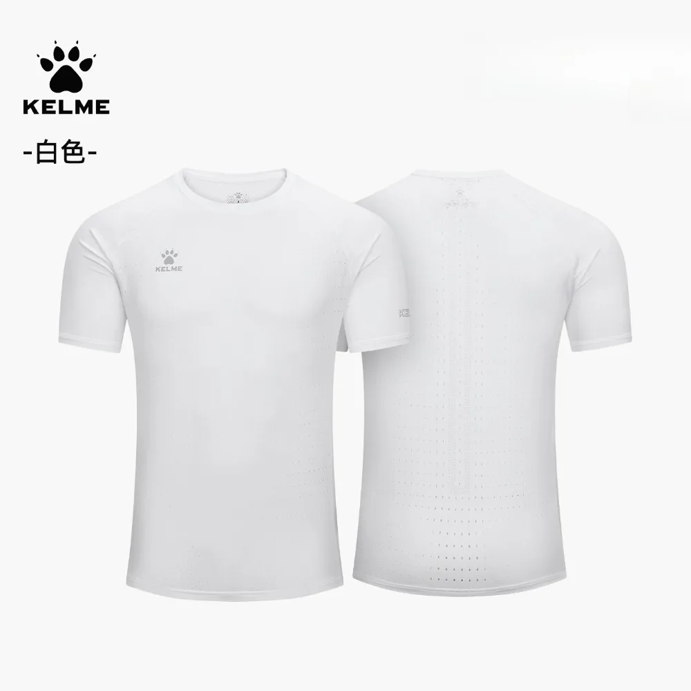 T-shirt pour homme KELME été 2026 : un design collaboratif best-seller alliant sport, fitness, mode décontractée et tissu léger