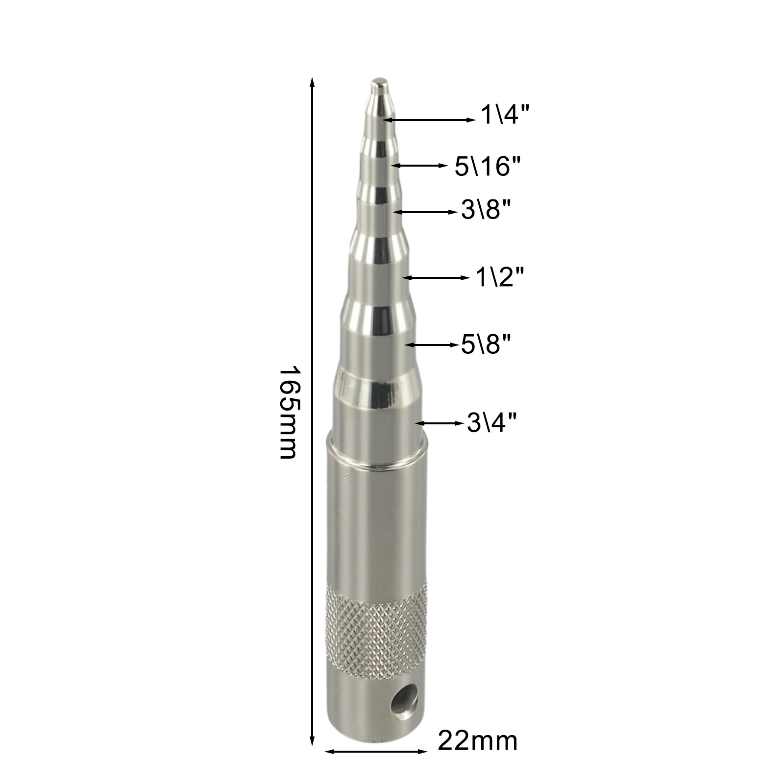 Copper Tube Expander Copper Pipe Expander Outdoor Installation 165*22 Mm Efficient Copper Tube Expansion High Hardness Steel