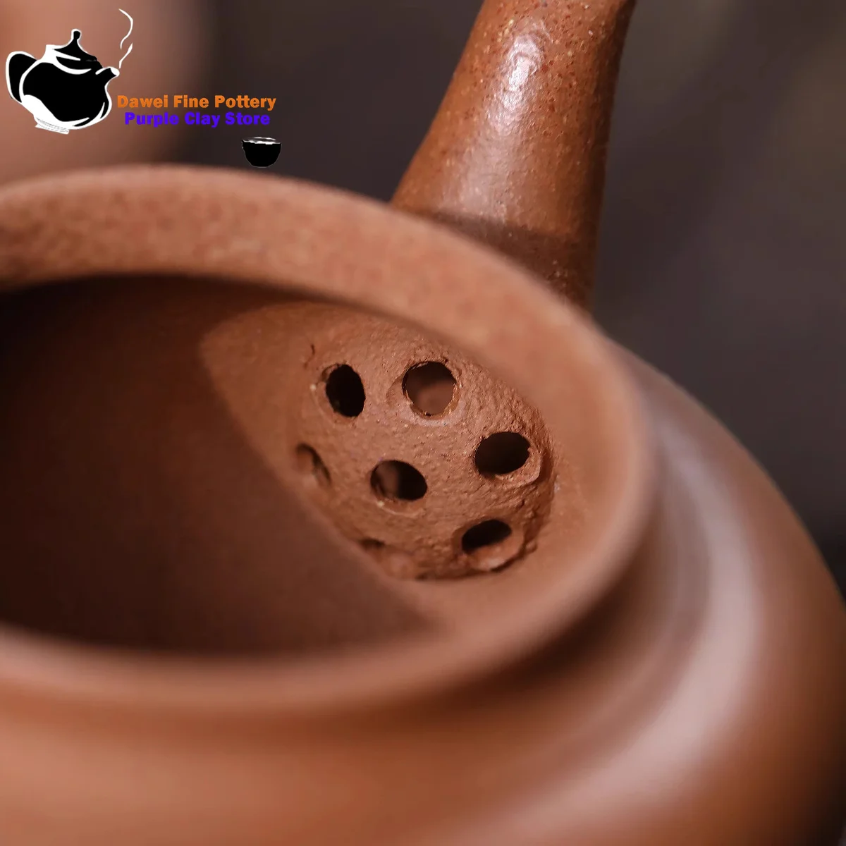 

Yixing Purple Clay Teapot Original Ore Gold Slope Mud Cherry Blossom Kung Fu Tea Set Chinese Health Pot for Tea Lovers