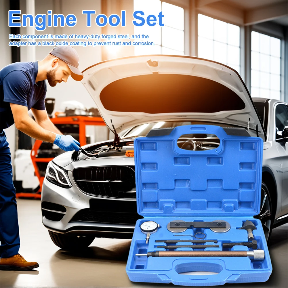 

Engine Timing Kit with Storage Box Engine Chain Timing Tool Engine Chain Timing Tool Kit for Volkswagen for Audi 1.2 1.4 1.6