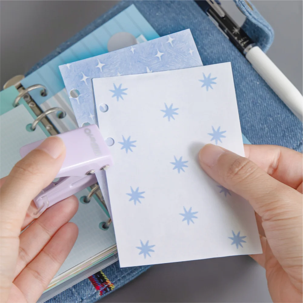 Card Lover 50 Pcs [Pure Love Heart Series] Salt Based Basic Handmade Tent Collage Material Paper White Cowhide Scrapbook Kit