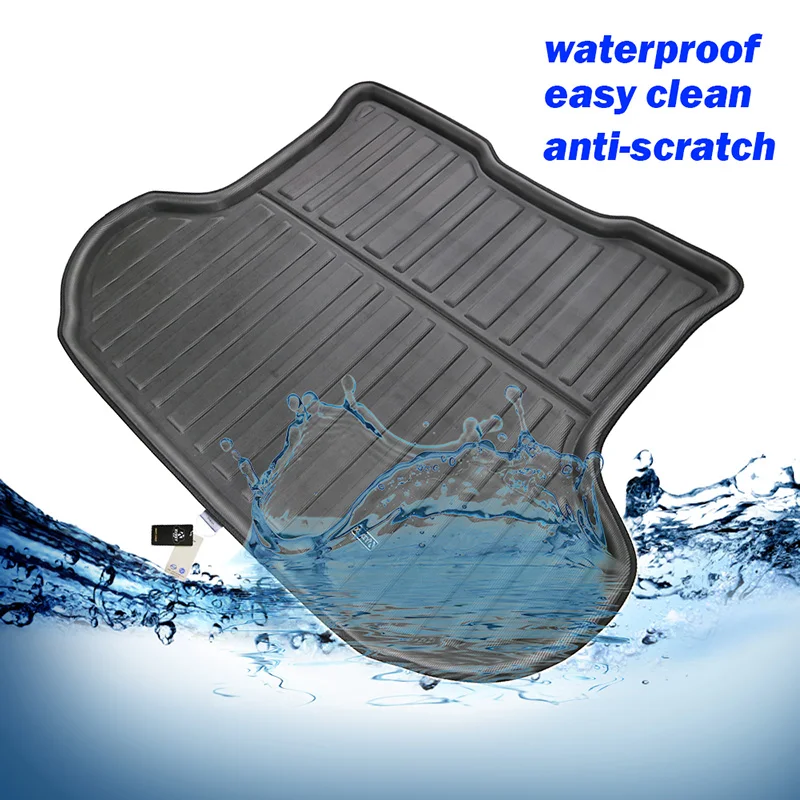 Boot Liner Rear Trunk Mat Cargo Tray Floor Carpet Protector 2008 2009 2010 2011 2012 Fit For Mitsubishi Outlander 2007-2012
