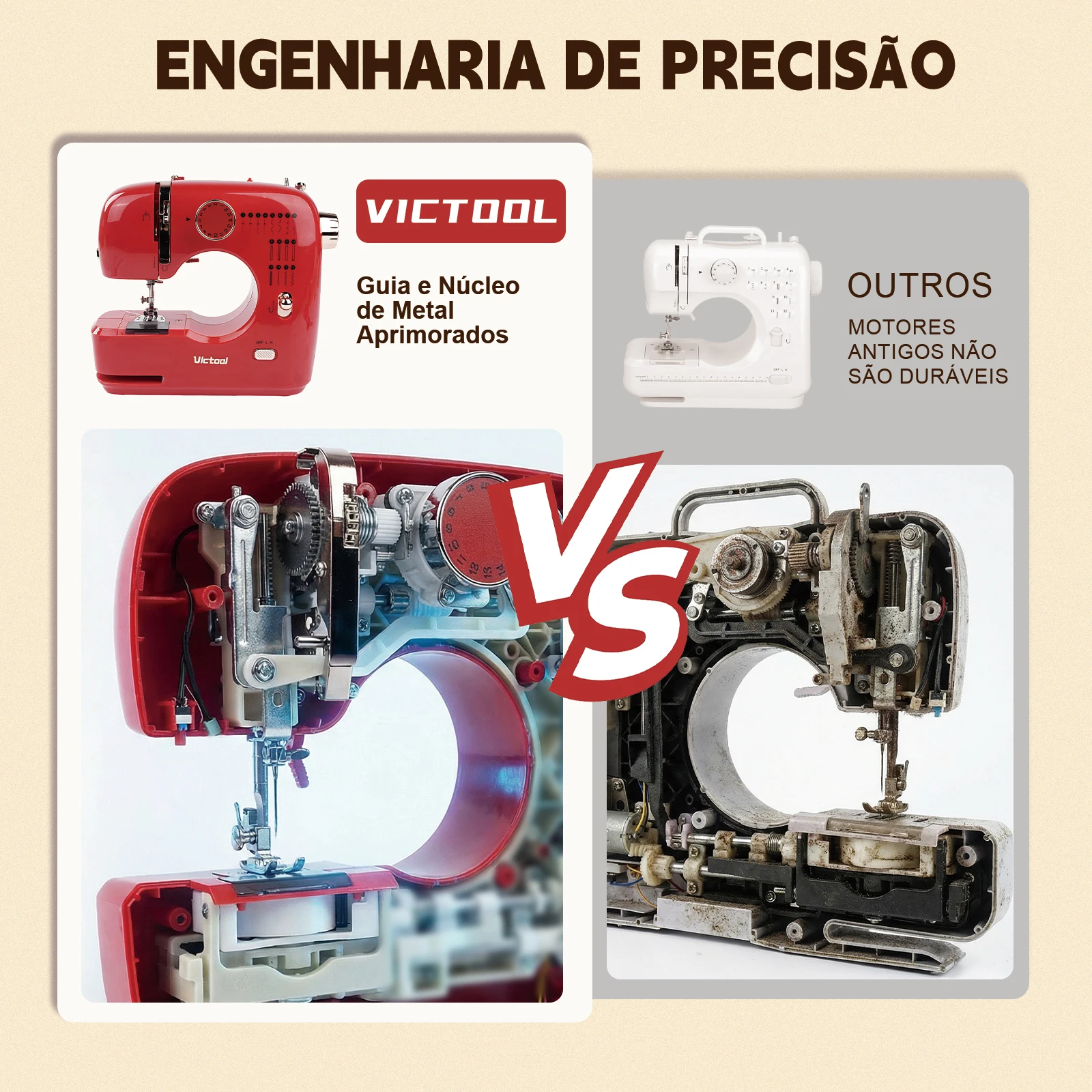Mini-Elektro-Nähmaschine, multifunktional, für den Heimgebrauch, 16 Stiche, Doppelnadel-Nähmaschine, geräumiger Arbeitsbereich und anfängerfreundliches Design, EU-Version – Detail 7