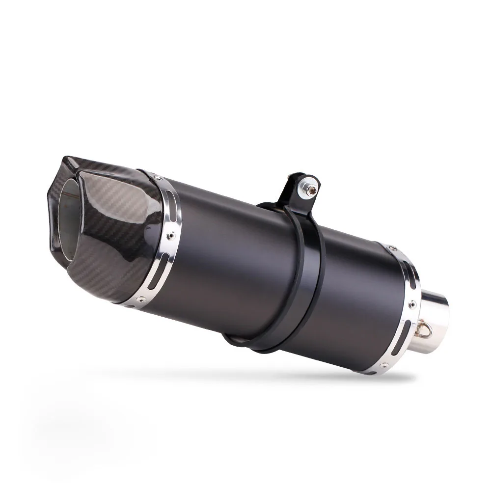 

STLF51MM Universal Motorcycle Exhaust Muffler Pipe Modified Scooter Exhaust for Benelli 600 300 Zx6r Duke390 Er6n Cbr500 PCX