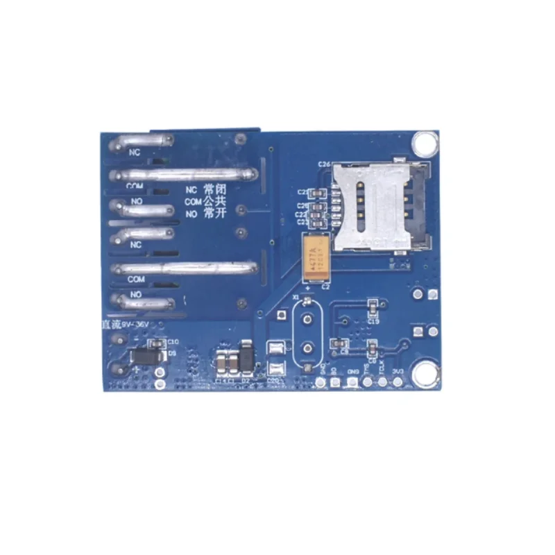 Relay Module 2 Channel SMS GSM Remote Control Switch SIM800C STM32F103C8T6 for Greenhouse Oxygen Pump