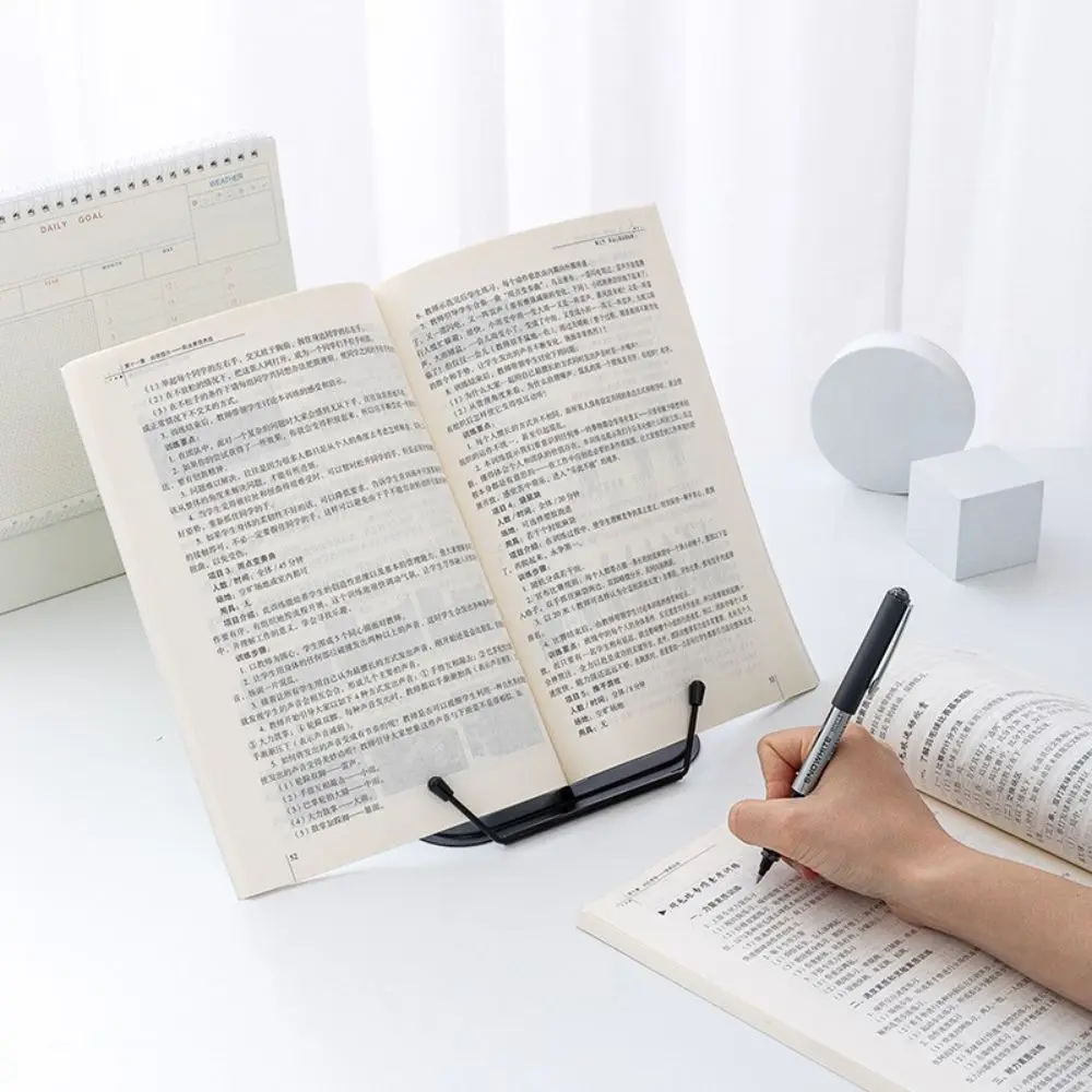 Metall Klapp Student Stationäre Multifunktionale Schule Einstellbare Buch Halter Lesen Rack Lesen Bücherregal Buch Stehen