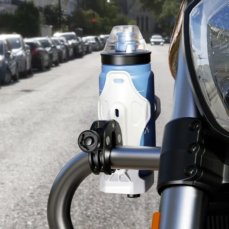 قابل للتعديل دراجة نارية زجاجة حامل سرقة برهان كأس الماء الدراجات كأس جبل حامل الهاتف دراجة هوائية جبلية مكافحة سرقة حامل الكأس #1