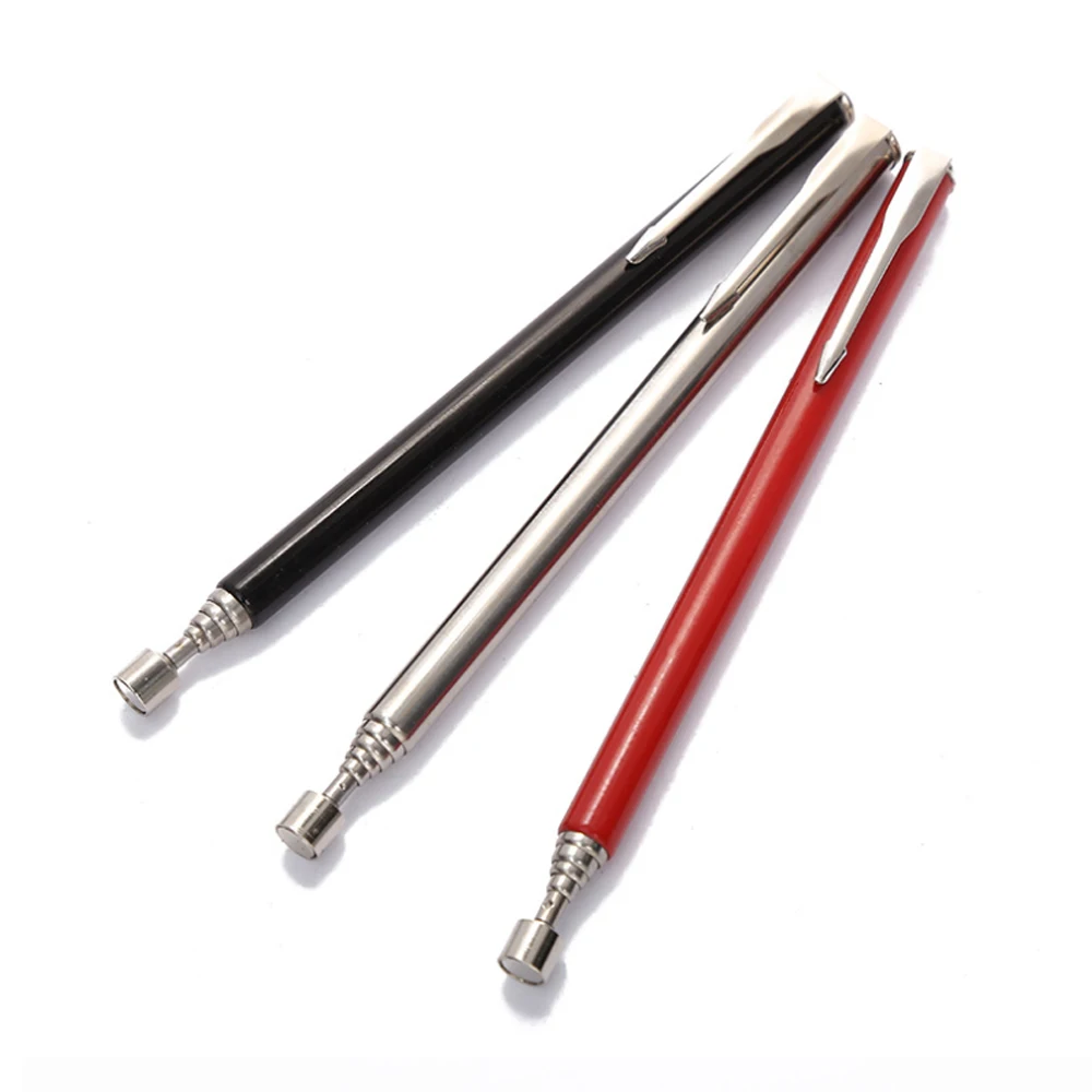 Mini Portable Telescopic Magnetic Metal Magnet Pen Magnet Stick Part Pickup Tool Capacity for Picking Up Nut Bolt