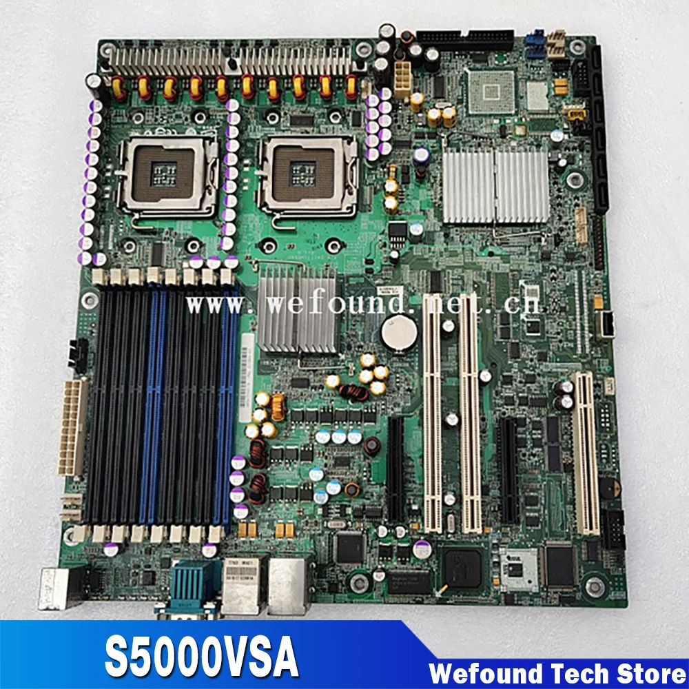 

Серверная материнская плата для Intel S5000VSA 771, полностью протестирована