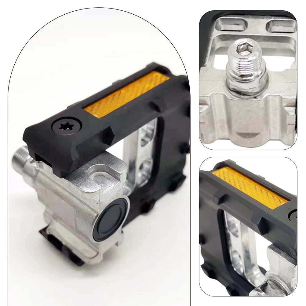 

Aluminum Alloy Bike Pedals for Kids Lightweight Anti Skid Design Suitable for Long Distance Riding Sealed Bearings Durable