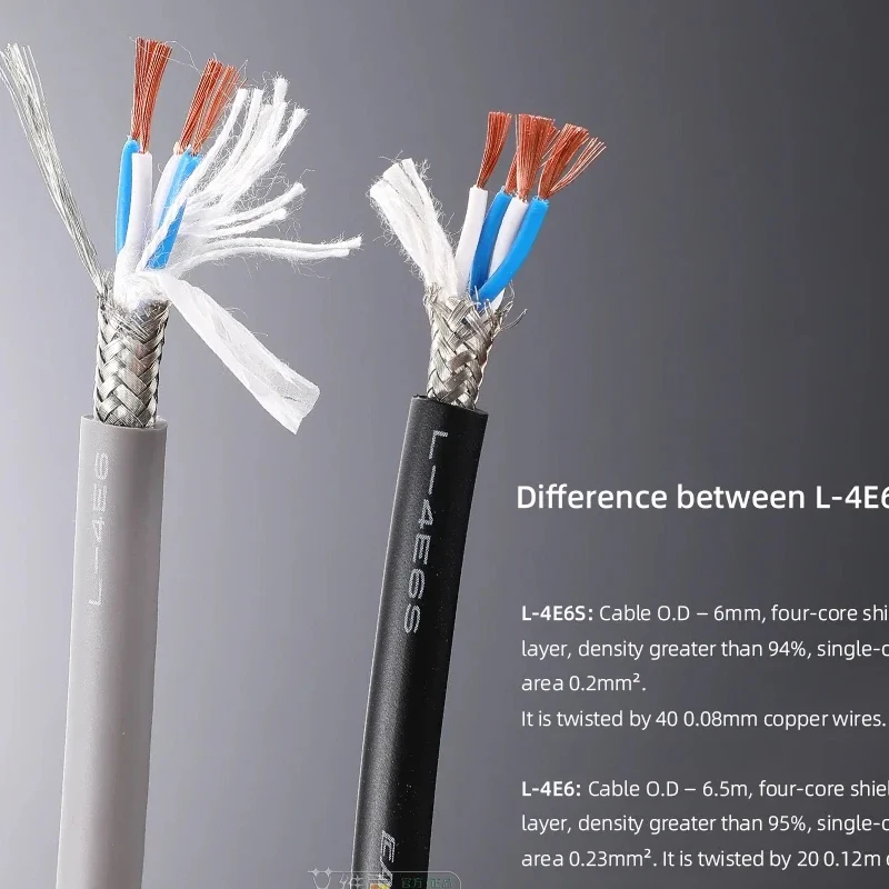 

Audio Microphone Guitar Cables Audio Signal Lines Stage Engineering Fixed Install Wires 2B2AT 2T2S 4E6S 2E5AT 4E5AT GS-6