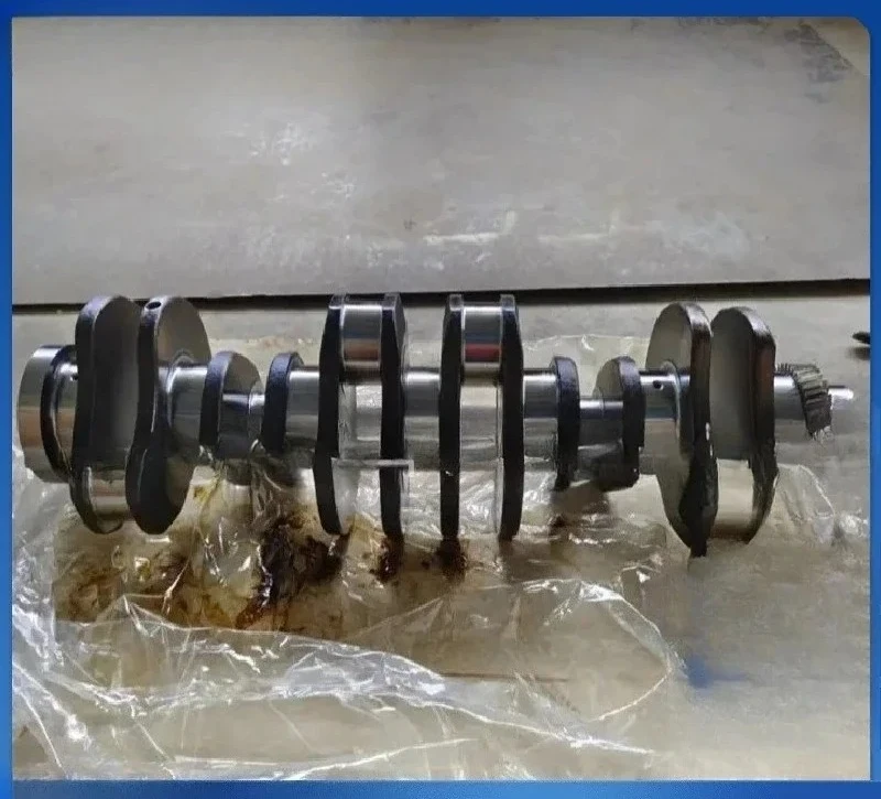 B type crankshaft Forged steel crankshaft for loader forklift parts