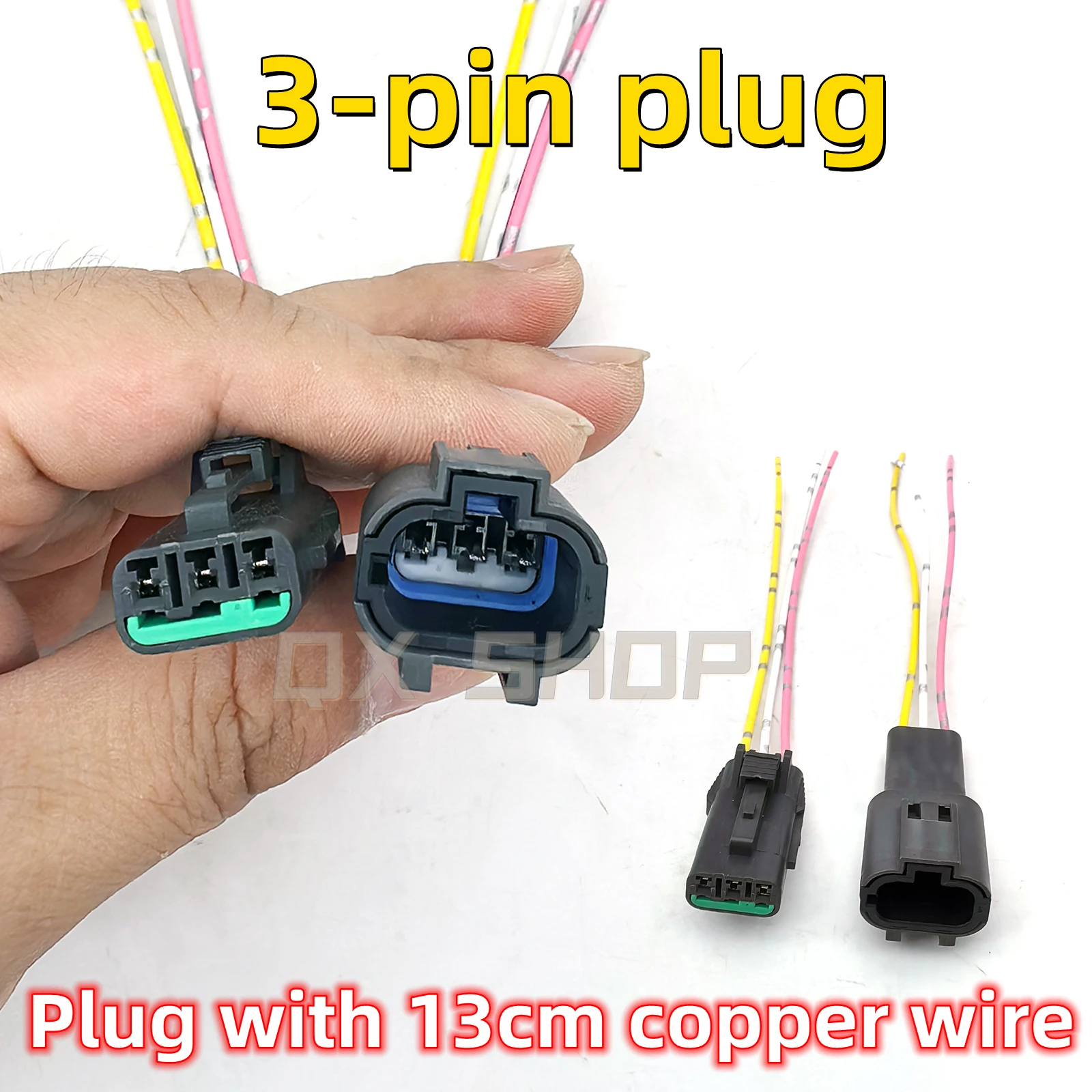 

3-pin plug connector DJ7033C-1.5-11/21 For Excavator Car Throttle motor、Positioner、SensorWire harness plug 7222(7123)-7730-40