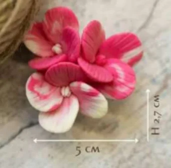 3D Plumeria Shape Silicone Mold Rose Flowers Cake Chocolate Candle Soap Mould DIY Aromatherarpy Household Decoration Craft Tools