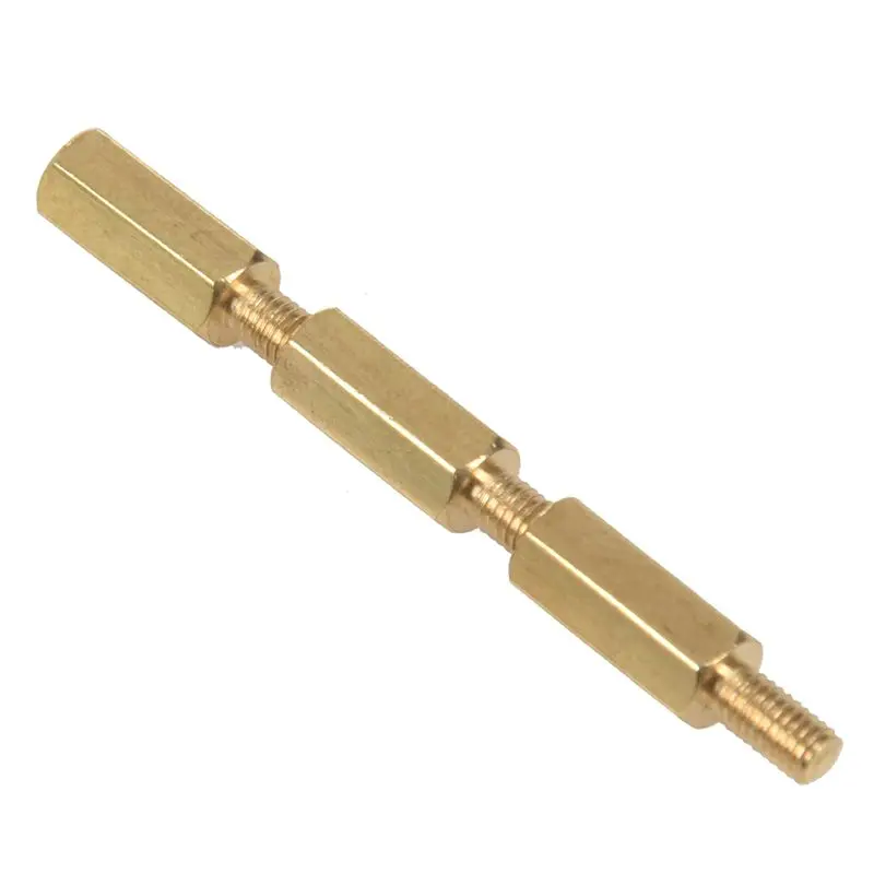500 Pcs M3 Male X M3 Female 11Mm Length Brass Screw Thread PCB Stand-Off Spacers-[LUCK 9]