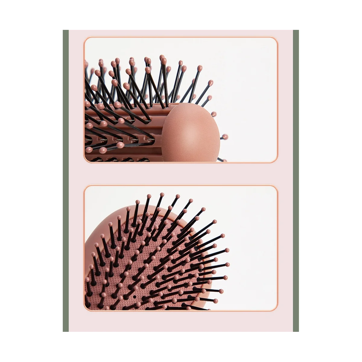 One-Key Quick Cleaning Hair Comb Women Hair Brush Air Cushion Scalp Massage Comb Hair Styling Tool Comb D