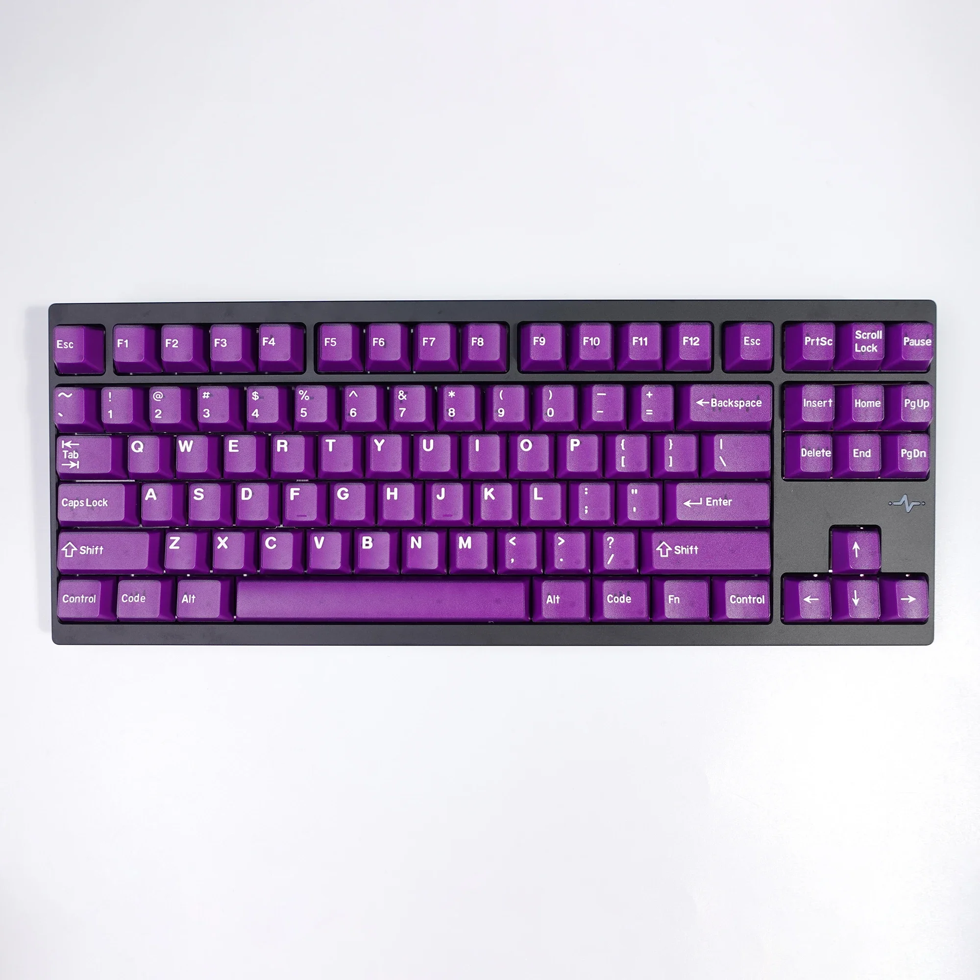 KBDiy PBT Purple Jade Keycap Double Shot Cherry Profile for