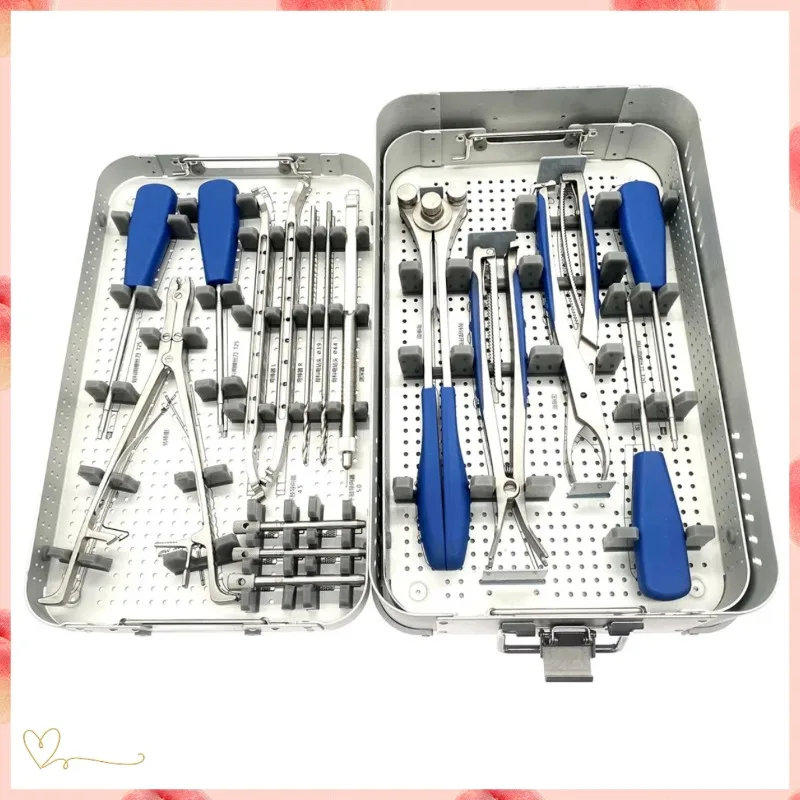 Orthopedic Spinal surgery Instrument Set Spinal spread surgical instrument Orthopedic Plate Instrument Kit pet