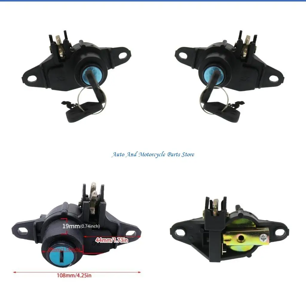 

P9FD Easy Install Scooters Storage Compartment Lock High Security Lock for Commuters