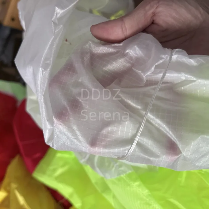 DDDZ 35m LED  squid 30D ripstop nylon fabric show Kite night flying pendant Inflatable Kite with battery and remote control