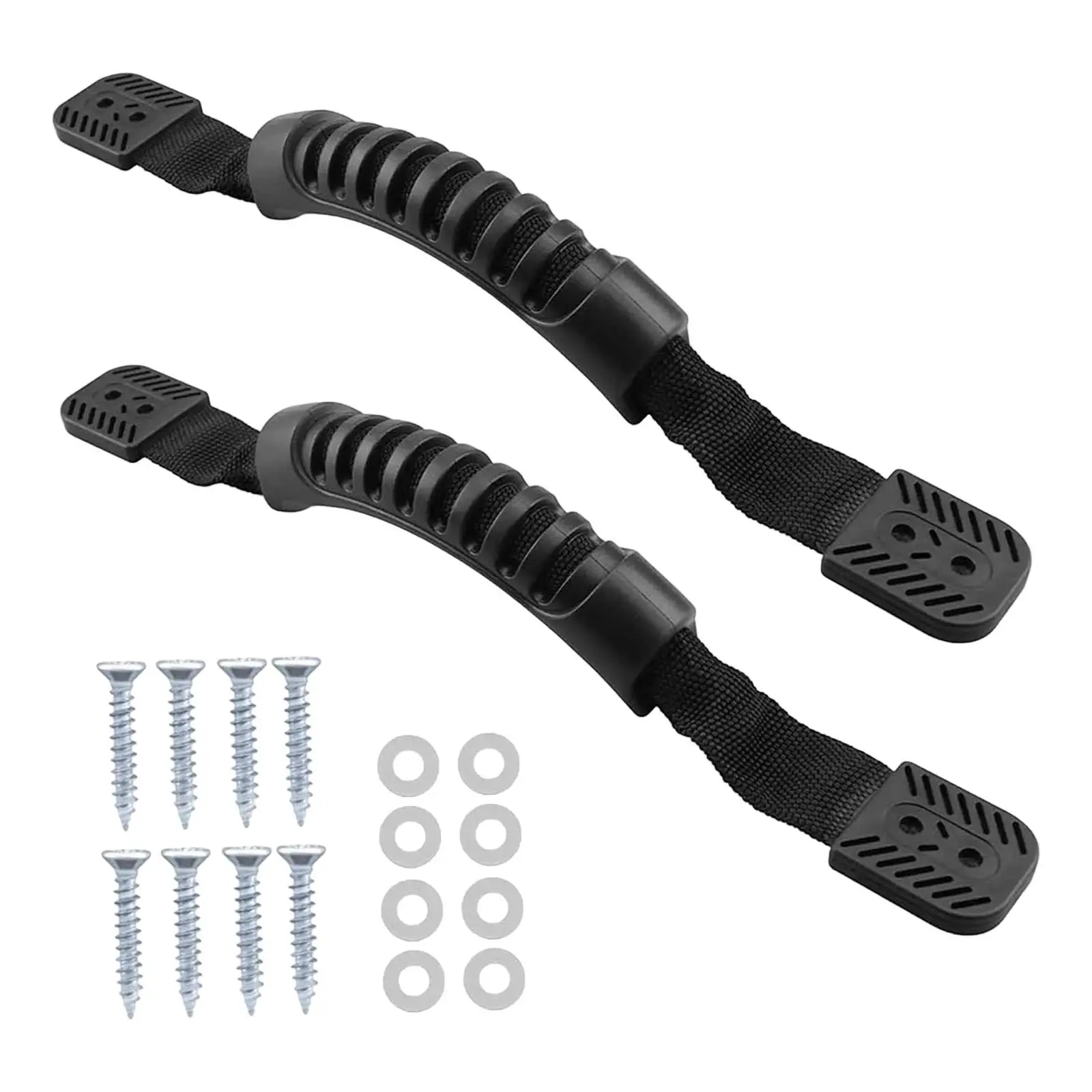 2x Handle Grips Assembly F1c-u1552-00-00 Mount Easy Installation Screws and Gaskets for Outdoor Enthusiasts Kayak Boaters