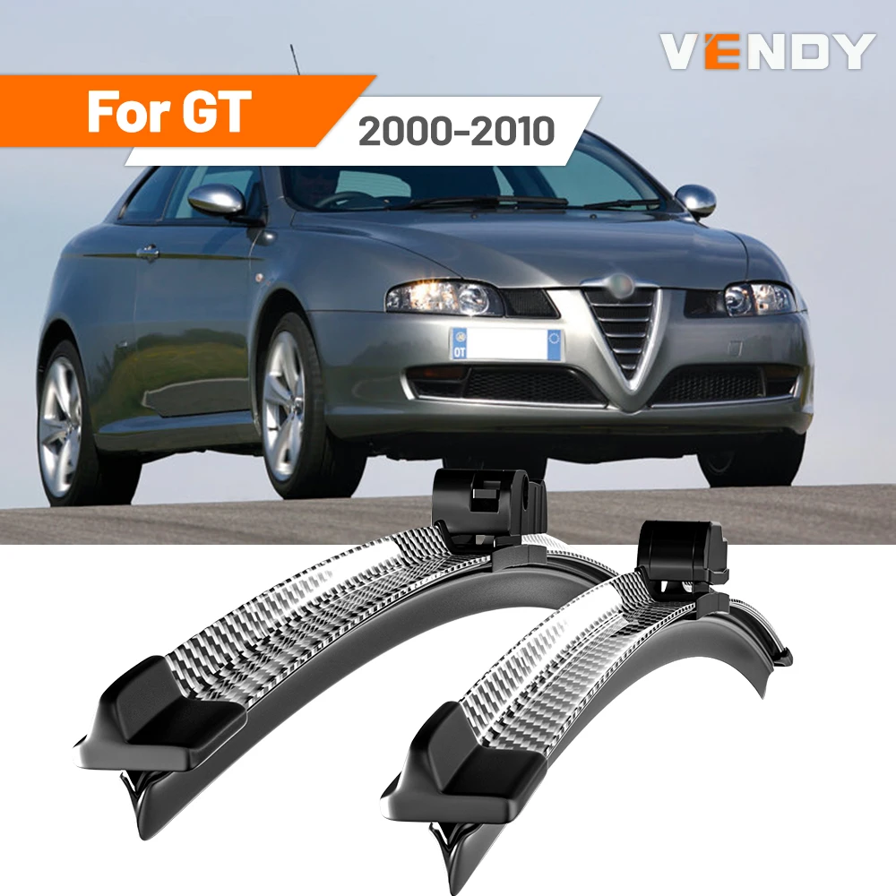 Für Alfa Romeo GT 2000-2010 2001 2002 2003 2004 2005 2006 2007 2008 2009 2 Stück Frontscheibenwischerblätter Scheibenwischer