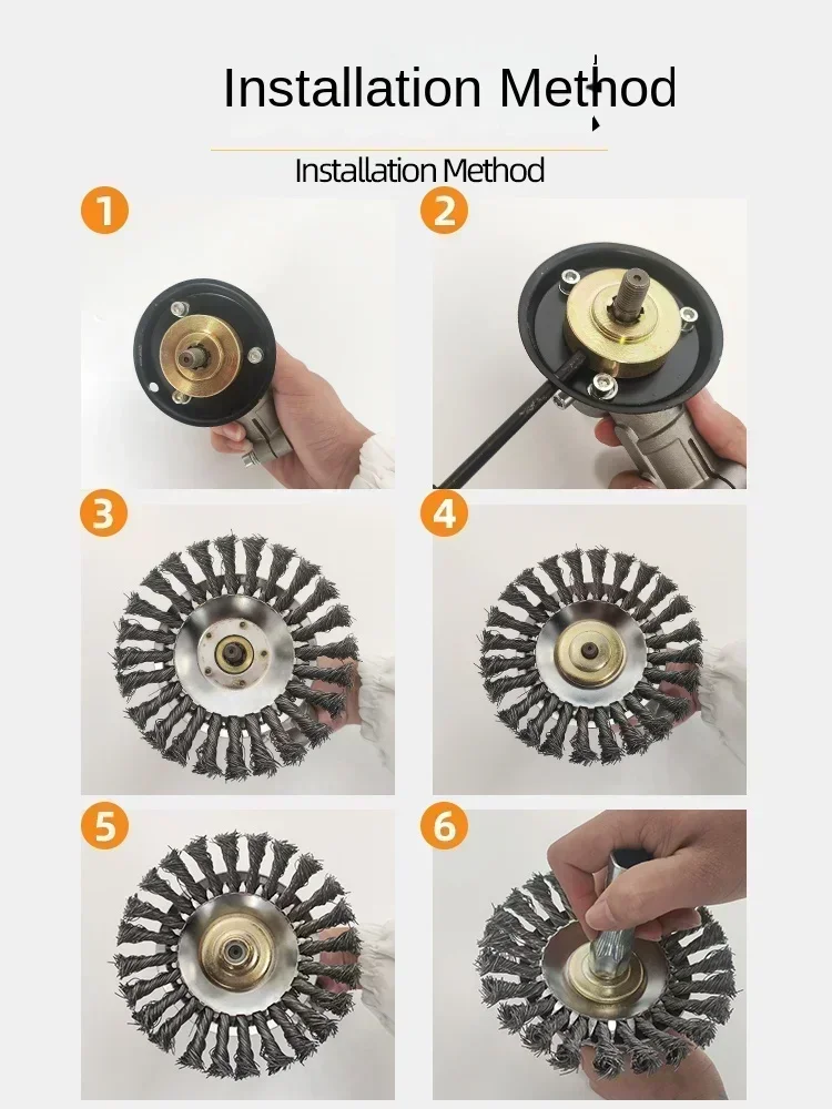 Universal Grass Cutter Blade with High-Quality Manganese Steel Blade and Imported Alloy Teeth, Durable and Efficient Cutting