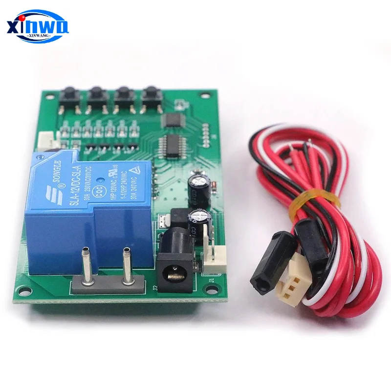 4-أرقام الموقت مجلس الوقت تحكم ل عملة متقبل تدليك كرسي المياه Tablero ممر صندوق ألعاب آلة بيع #4