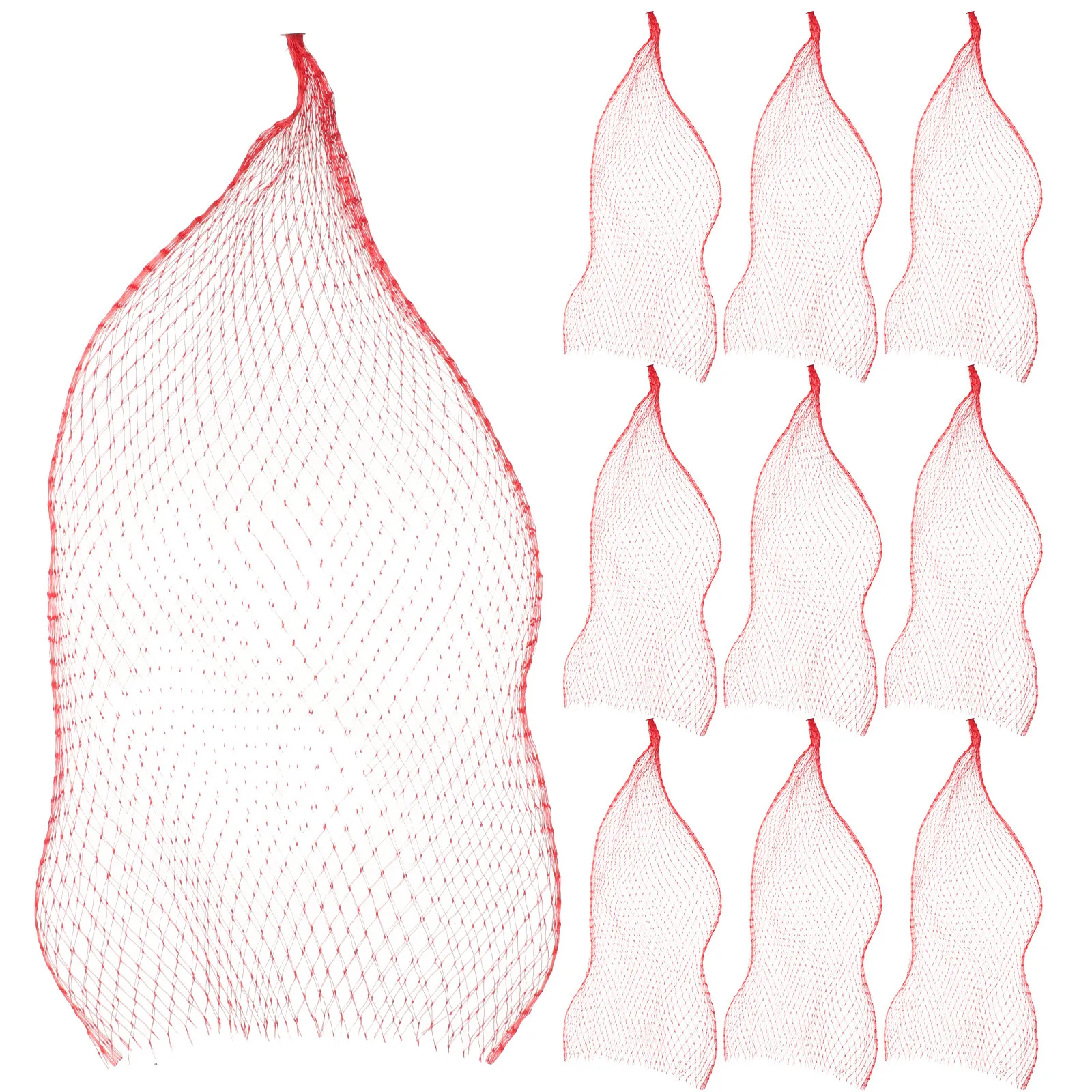 Produce Bag Reusable Mesh - 100Pcs Portable Mesh Produce Bags Breathable