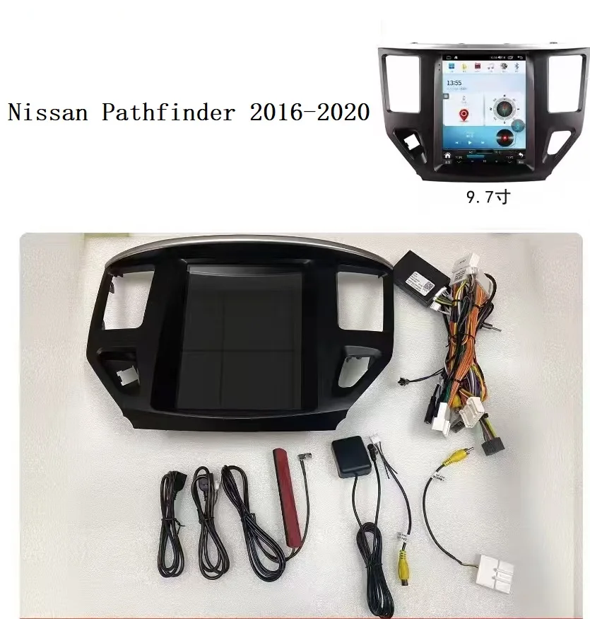 

2din CarPlay Android 14 Car Multimedia Radio Player For Nissan Pathfinder 2012~2021 8+256G Auto Stereo GPS Navigation Head Unit