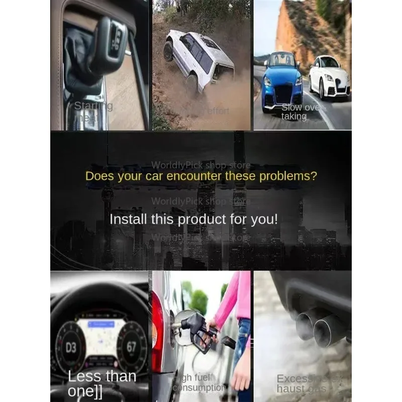Car Turbo Booster Pump Secondary Intake Power Device Self Supercharged Accelerator for Enhanced Fuel Efficiency And Acceleration