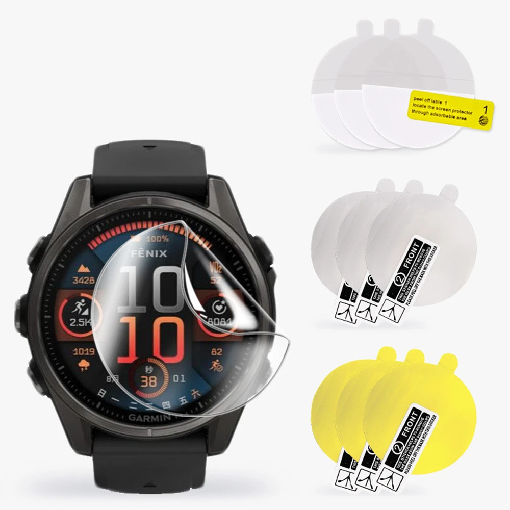 สําหรับ Garmin Lily 2 Active watch วัสดุคอมโพสิตฟิล์มแข็งตัวของน้ําฟิล์มนุ่ม TPU
