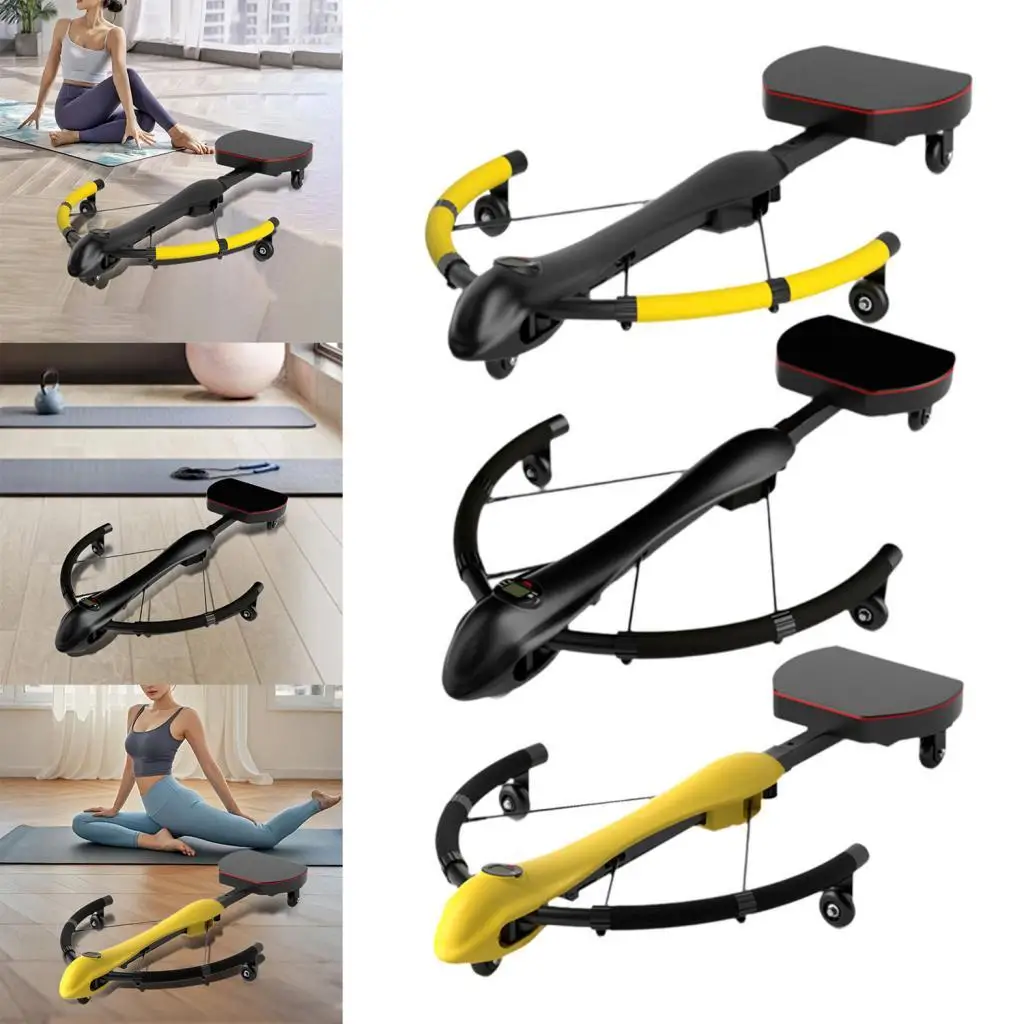 

Ab Roller Adults Kids Indoor Adjustable Comfortable Handle Rowing Machine