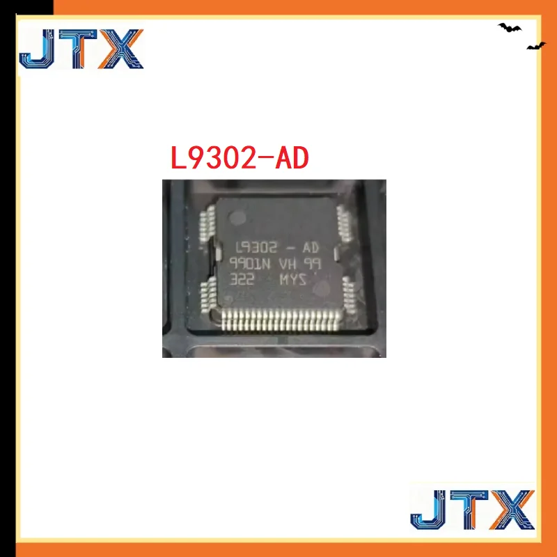5-20PCS/LOT  L9302-AD L9302AD L9302 HQFP-64 Automobile Ignition Fuel Injection Drive IC Chip Module