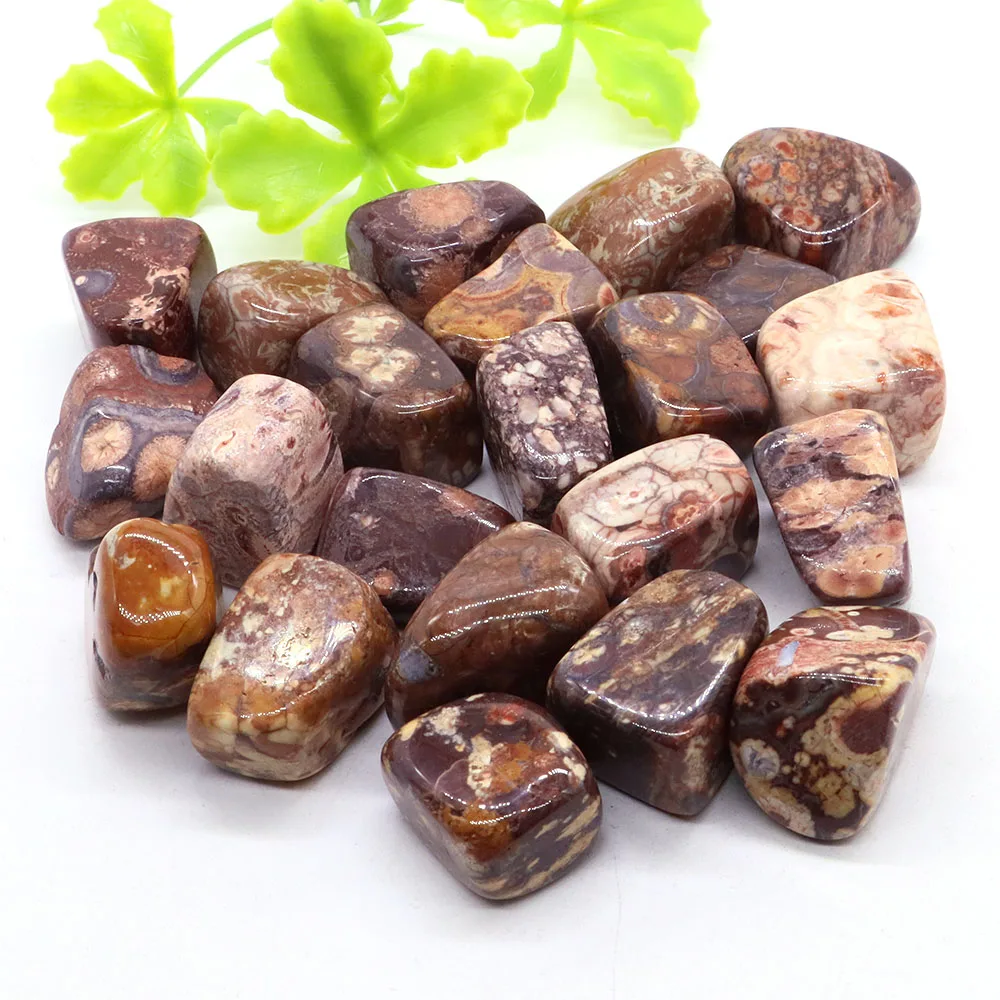 

Leopard Jasper Natural Quartz Crystals And Healing Stones Tumbled Bulk Mineral Specimen Gemstones Home Aquarium Decoration Gift