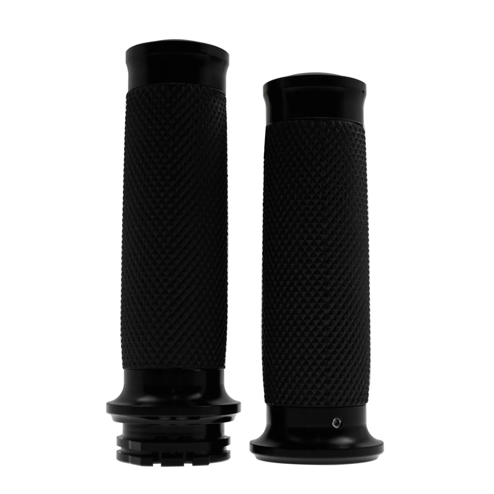 Motorcycle Rubber 1\'\' 25mm Handlebar Hand Grip For Harley Sportster iron 883 1200 XL Touring Dyna Softail Street Glide Road King