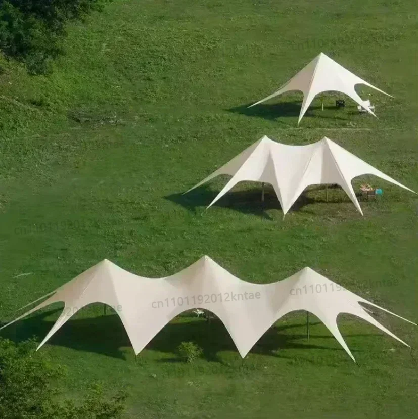 Original Large Sunshade Tent, 20m 15m 10m Extra-large Tent, Made of Thickened Oxford Fabric, for Camping, Weddings, and Events.