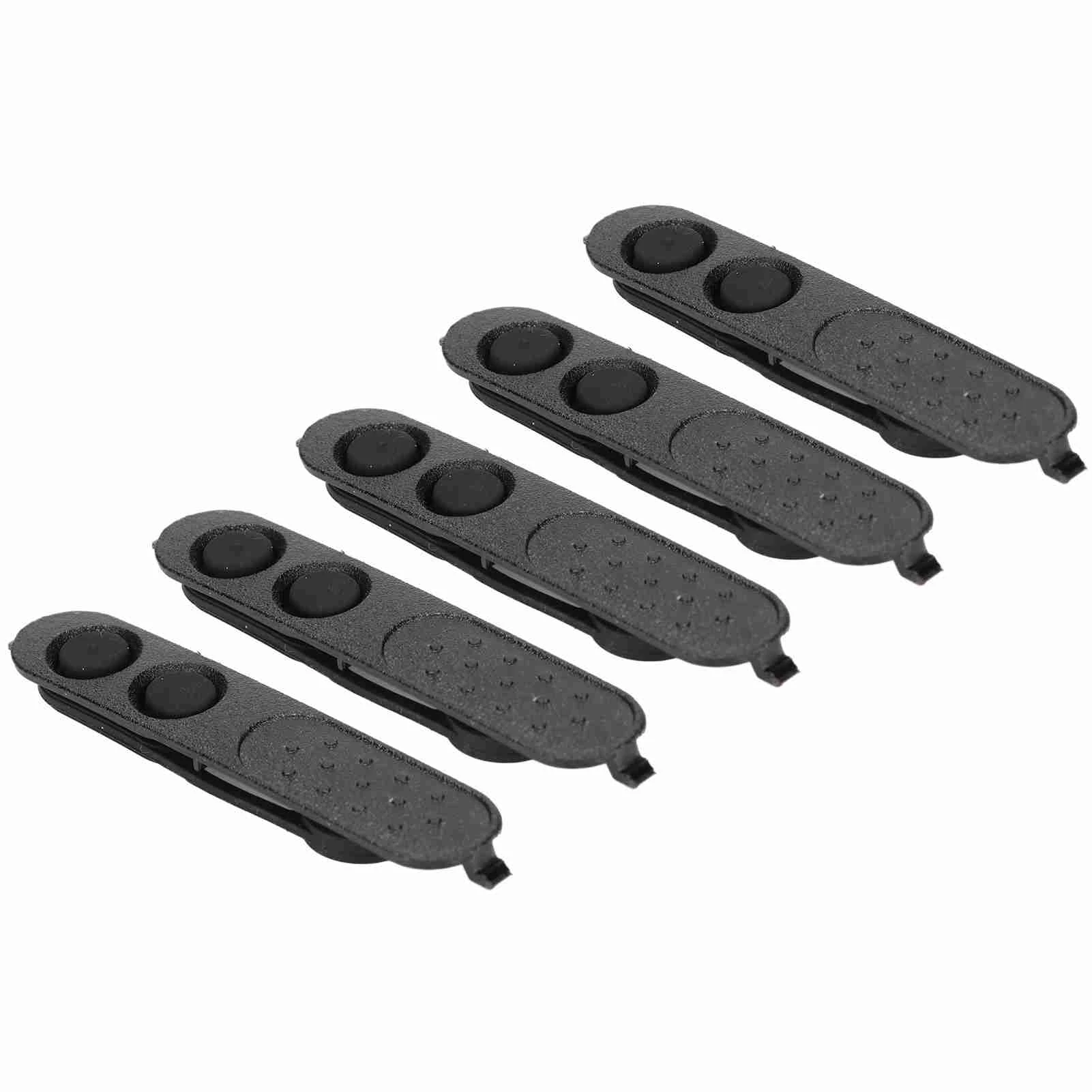 5pcs PTT Lock PTT Rubber Compatible for Motorola XIR P3688 DEP450 DP1400 Walkie Talkies