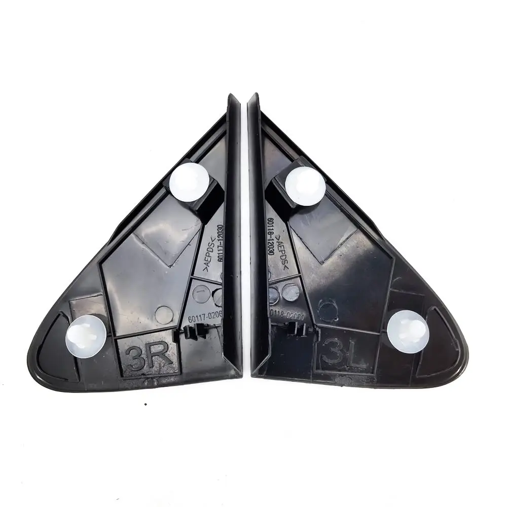 

2x Car Side Mirror Corner Triangle Cover Trim,for Toyota Corolla Altis 2008-2013