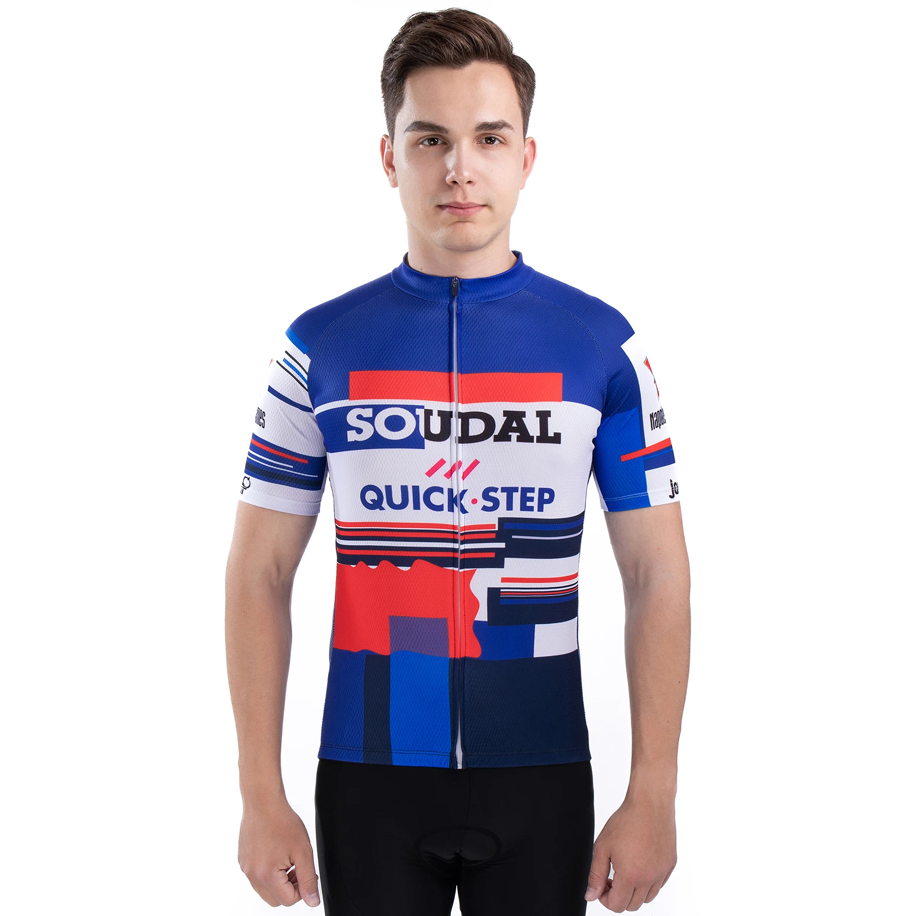 

Soudal Quick Step Cycling Jersey Set Summer Belgium Bicycle Breathable Men MTB Bike Clothing Maillot Ropa Ciclismo Uniform Suit