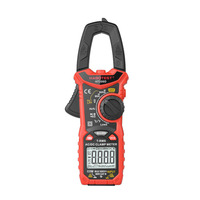 HABOTEST HT206D DC AC Durrent alligator Clip Multimeter Tester Best True Rms Digital Amp Clamp Ampere Meter on Voltage Ammeter
