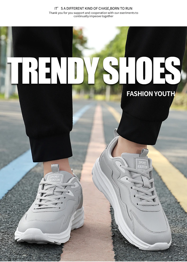 Sneakers Herrenschuhe Weiche Mokassin-Schuhe Bequeme Freizeitschuhe für Herren Einfarbig Schwarz Grau Herren-Gehschuhe Übergrößen 39-46 – Detail 16