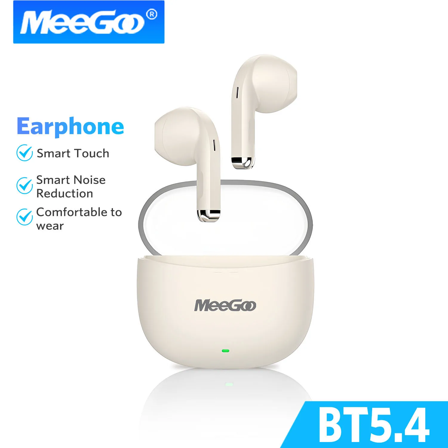 

MeeGoo P210 Pro True wireless Earphone Bluetooth 5.4 Low latency TWS HD Music With Microphone IPX5 Waterproof Wireless Sports
