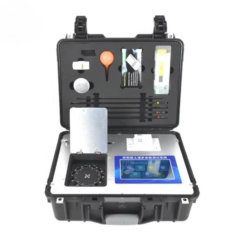 Agricultural  Soil test Equipment English System Soil test Kit Soil Nutrient NPK Detector for Lab Use